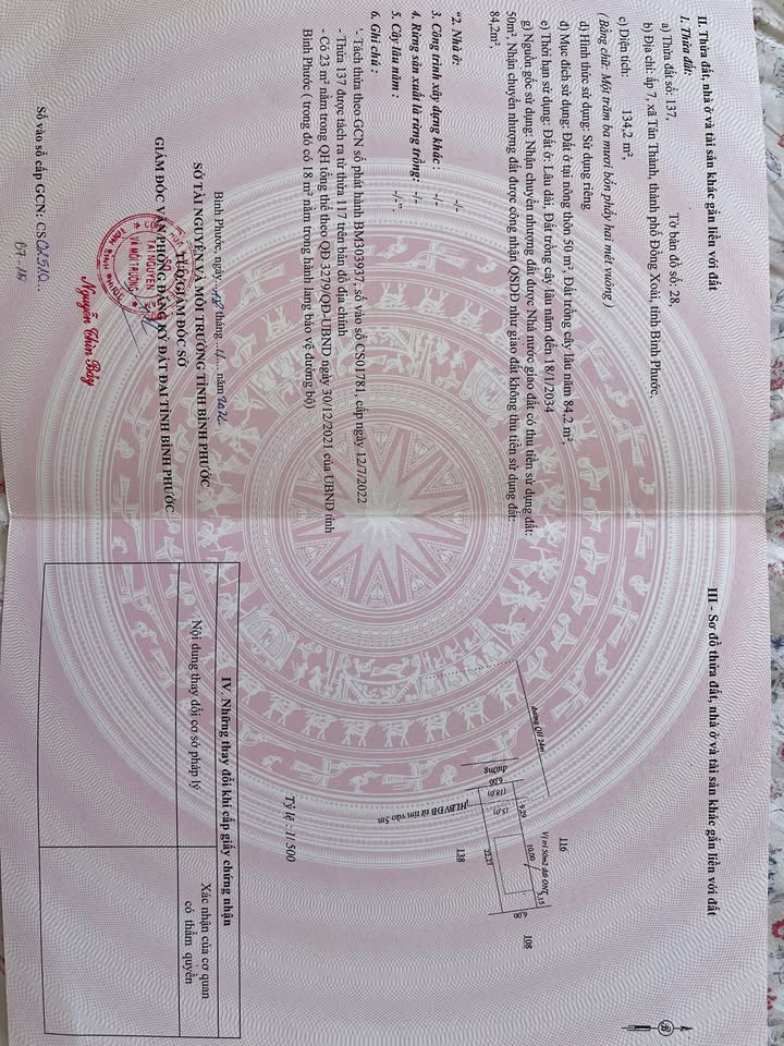 Đất nền Ấp 7, Tân Thành 138m² giá 138 triệu - Đầu tư sinh lời ngay!