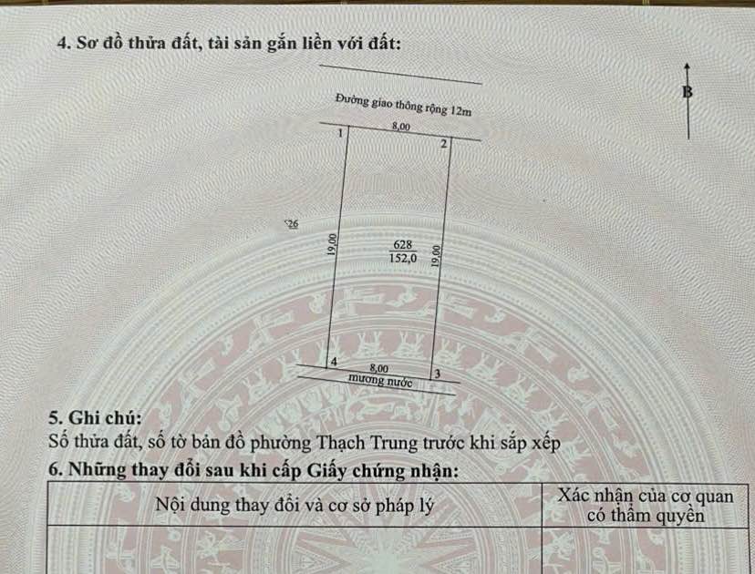 Đất quy hoạch Đội Giới, Trần Phú, 152m² giá 3 tỷ - Cơ hội vàng đầu tư!
