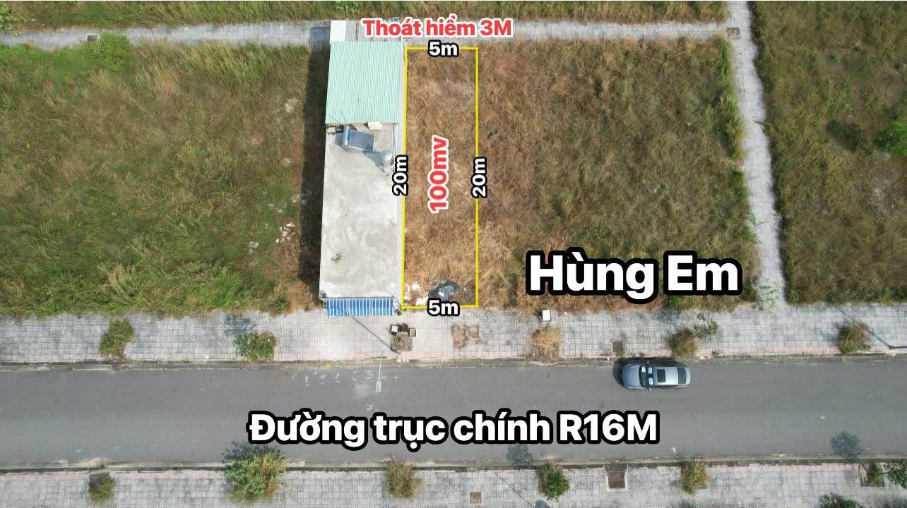 Đất nền Kim Dinh Bà Rịa 100m² giá 1.86 tỷ - Vị trí đẹp, hạ tầng hoàn thiện!