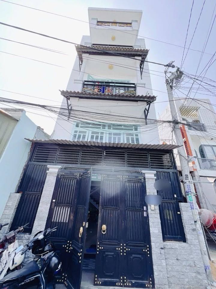 Nhà 5 tầng hẻm 5m Tân Chánh Hiệp 35, Q.12, 75m² giá 5 tỷ - Sổ hồng riêng, hoàn công đầy đủ!