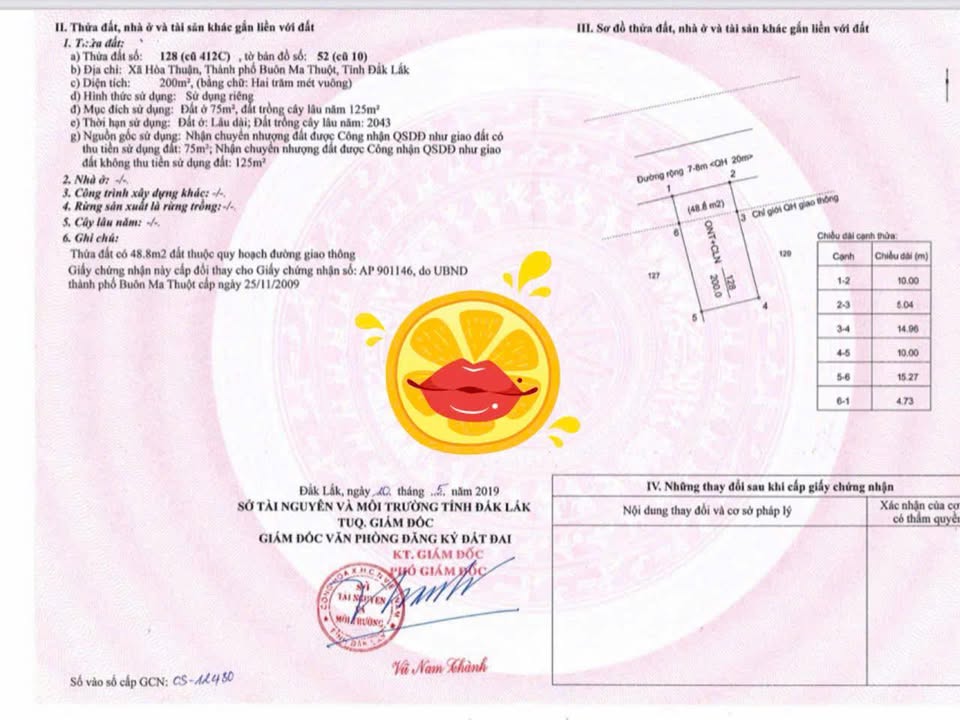 Đất mặt tiền đường 2B, Tân An, Buôn Ma Thuột 200m² giá chỉ 2.3 tỷ - Đầu tư sinh lời ngay!