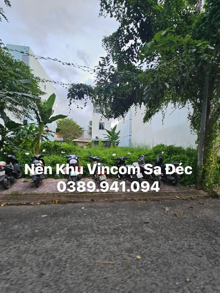 Đất nền Vincom Sa Đéc 78,1m² giá 4 tỷ - Sổ hồng chính chủ, thương lượng tốt!