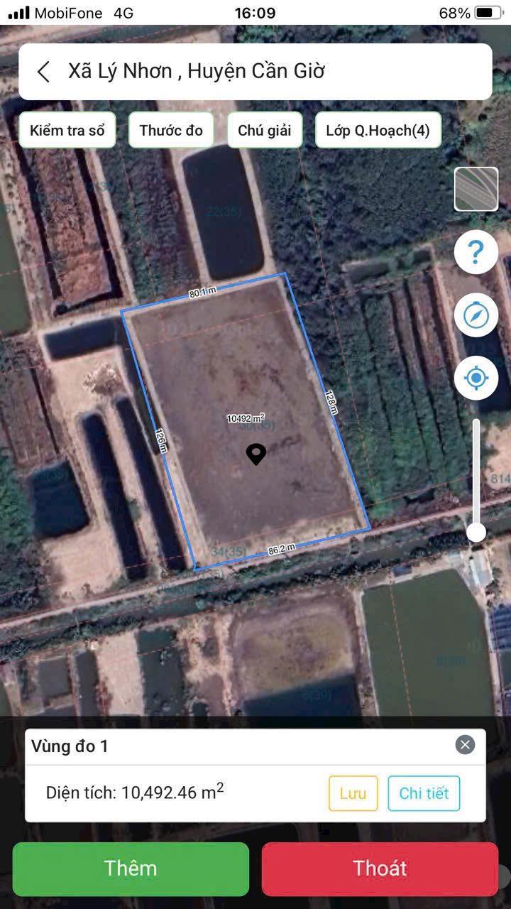 Đất nền Lý Nhơn, Cần Giờ 13,048m² giá 115 tỷ - Cơ hội đầu tư hiếm có!