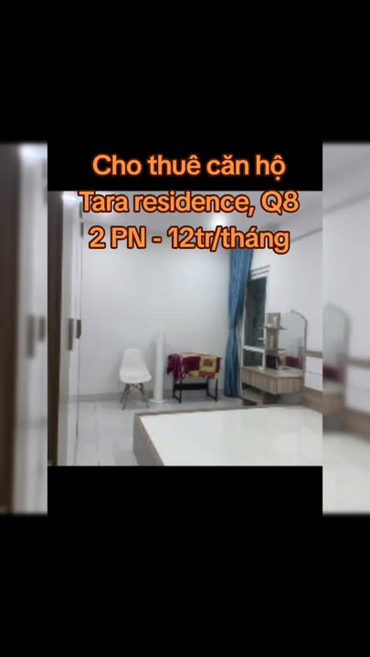 Căn hộ Tara Residence Q8 2PN giá 12 triệu - Full nội thất, bàn giao 1/12!