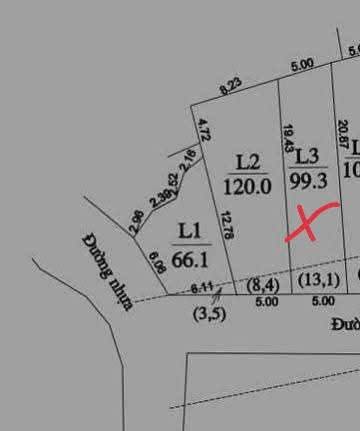 Đất nền Diên Khánh 99m² giá 1.2 tỷ - Bán gấp vị trí đẹp