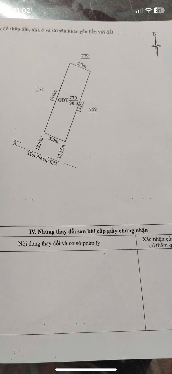 Lô đất MBQH 1606 Núi Long - Phường An Hưng 90m² giá 3 tỷ - Cơ hội đầu tư tuyệt vời!