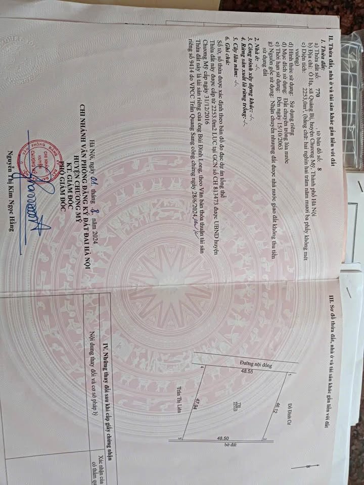 Đất Ruộng Quảng Bị, Chương Mỹ 2250m² giá 1 tỷ - Cơ hội đầu tư hấp dẫn!