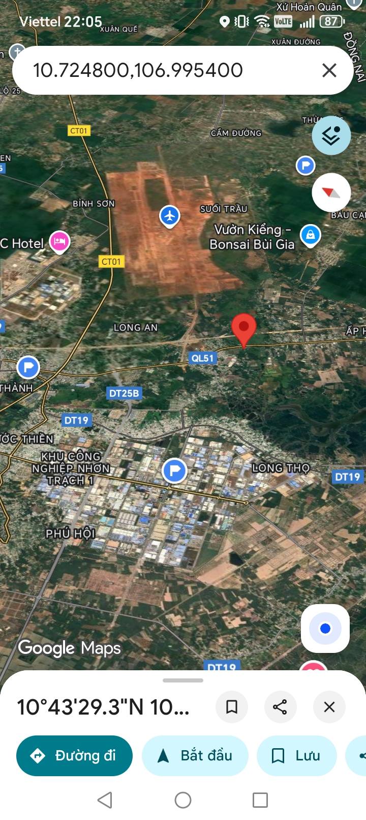 Bán đất mặt tiền Long Phước, Long Thành 2000m² giá 18 tỷ - Tiềm năng đầu tư lớn!