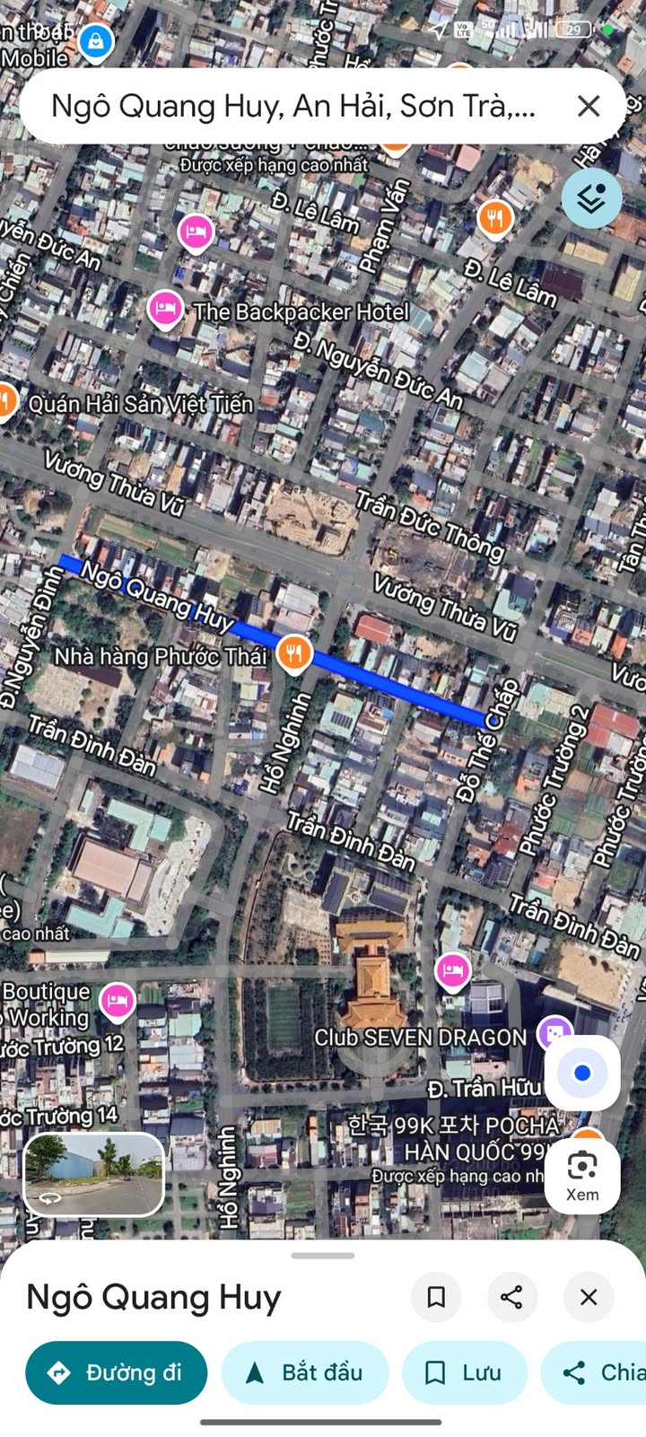 Đất mặt tiền Ngô Quang Huy, Sơn Trà 90m² giá 15 tỷ - Cơ hội đầu tư hiếm có!