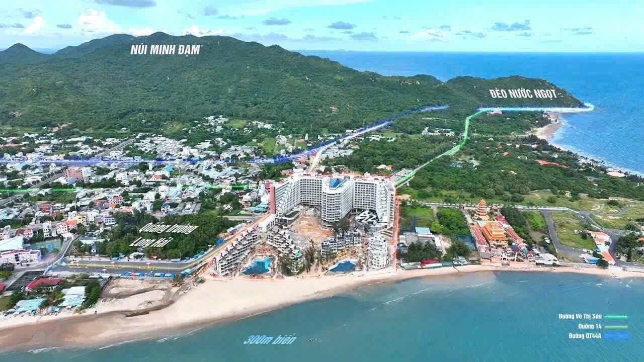 Đất nền mặt tiền đường Nguyễn Tất Thành, Long Hải, 197m² giá 7 tỷ - Cơ hội đầu tư tuyệt vời!