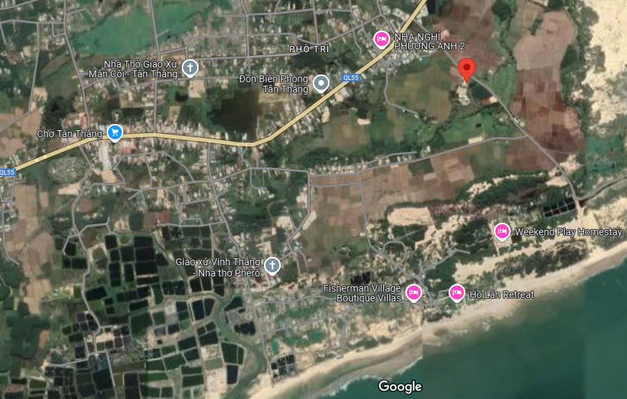 Đất Mẫu Tân Thắng - Hàm Tân - 6188m² - Gần biển chỉ 500m!