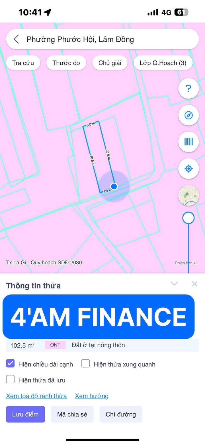 Đất nền La Gi 100m² giá chỉ 500 triệu - Cơ hội đầu tư hiếm có!