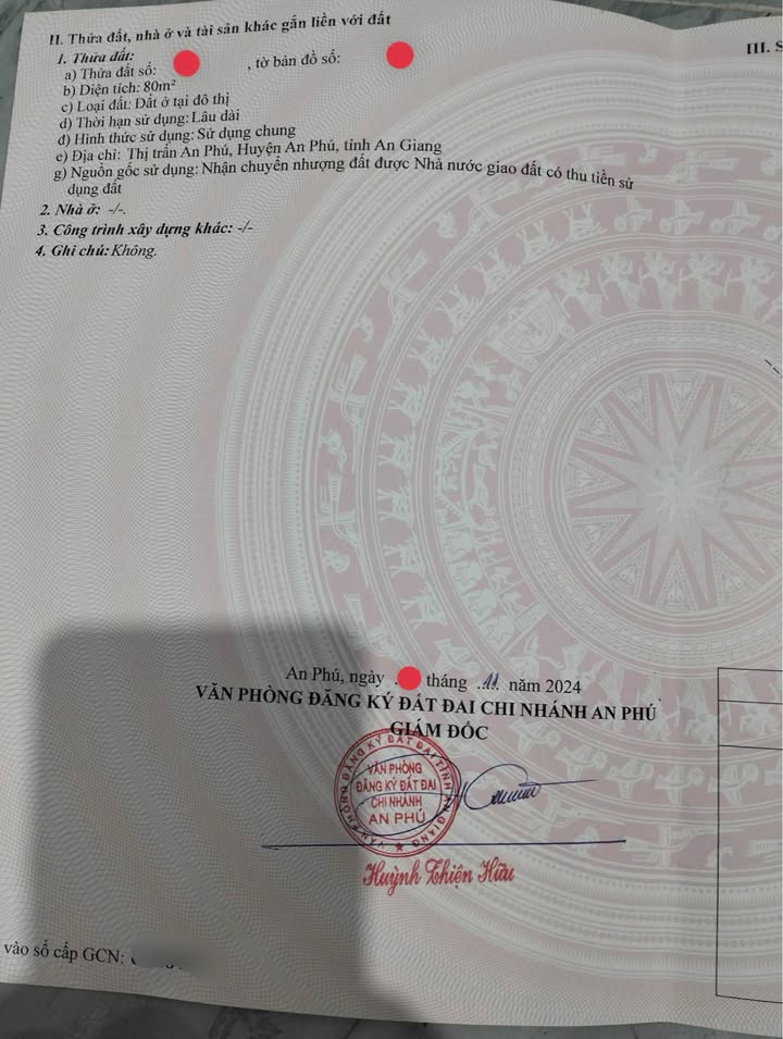 Nhà riêng + Lò bánh tại xã Vĩnh Hậu, huyện An Phú, 80m², thu nhập ổn định 1,7 tỷ