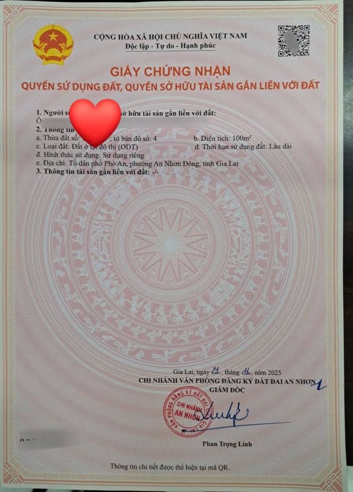 Đất nền Nhơn Hưng 100m² giá 700 triệu - Sổ đỏ chính chủ, cơ hội đầu tư hấp dẫn!