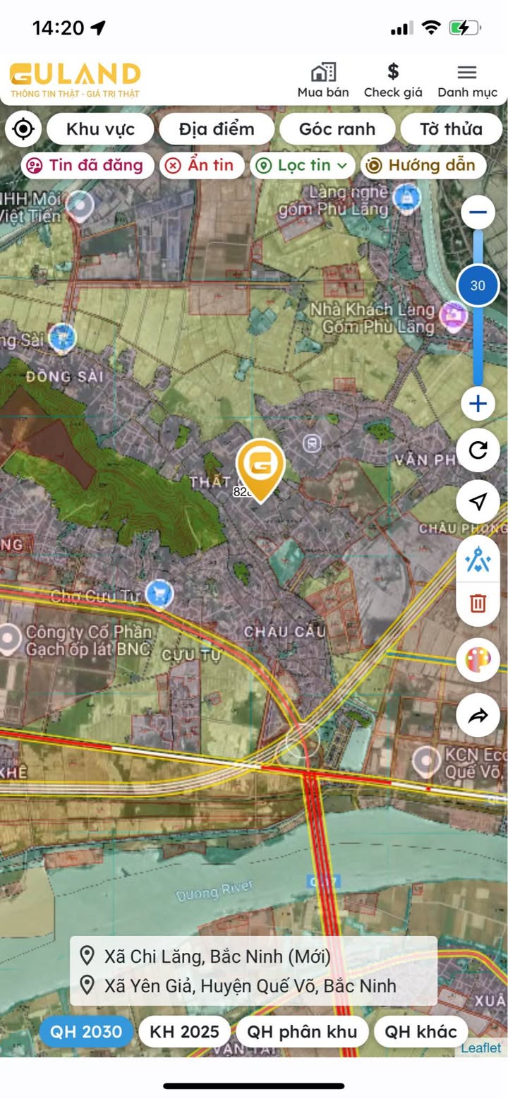 Đất nền Châu Phong, Quế Võ, Bắc Ninh 125m² giá 1 tỷ - Sổ đỏ chính chủ, đầu tư sinh lời!