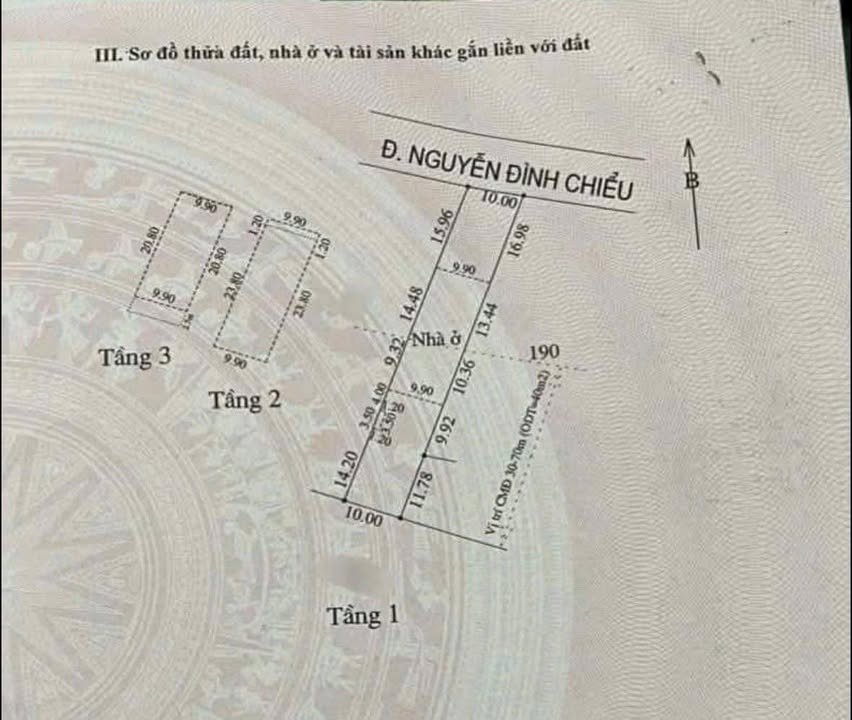 Nhà mặt tiền Nguyễn Đình Chiểu, Sóc Trăng - 610m² giá 12 tỷ - Sân vườn thoáng đãng!