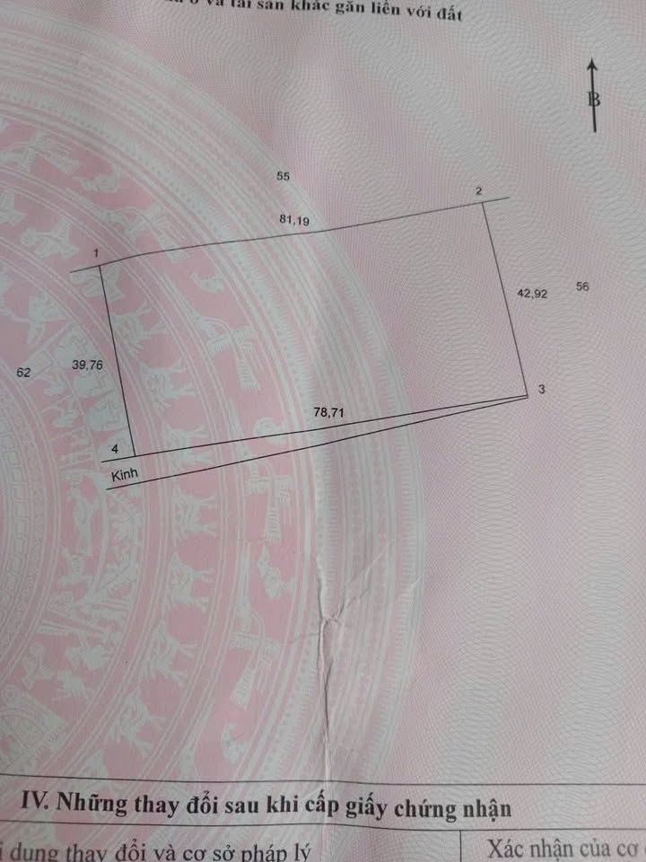 Đất nền Long An, huyện Long Hồ, 3302.6m² giá 950 triệu - Cơ hội đầu tư sinh lời cao!