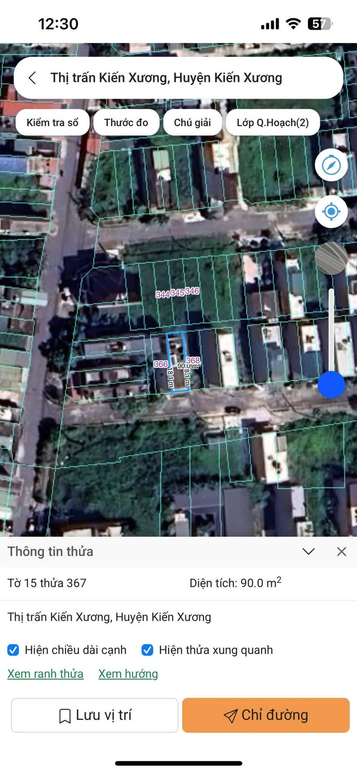 Đất ở đô thị Thanh Nê, Kiến Xương 90m² giá 1.8 tỷ - Chính chủ bán gấp!