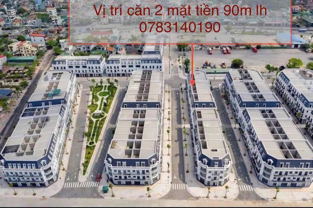 Shophouse VinCom Cẩm Phả 90m² giá 4 tỷ - Mặt tiền kinh doanh đắc địa!