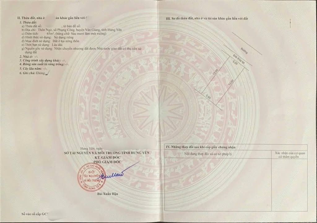 Đất đấu giá Phụng Công 65m² giá 4 tỷ - Cơ hội đầu tư hiếm có!