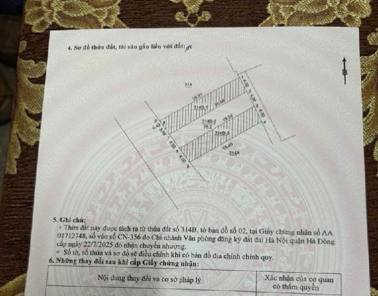 Lô đất 2 mặt tiền đường Chùa Võ, Dương Nội 78m² - Kinh doanh sầm uất!