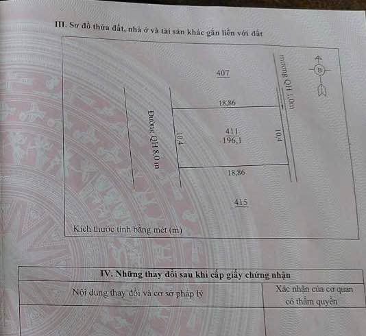 Đất đấu giá Xóm 4, Diễn Quảng 196.04m² giá 2 tỷ - Cơ hội đầu tư hấp dẫn!