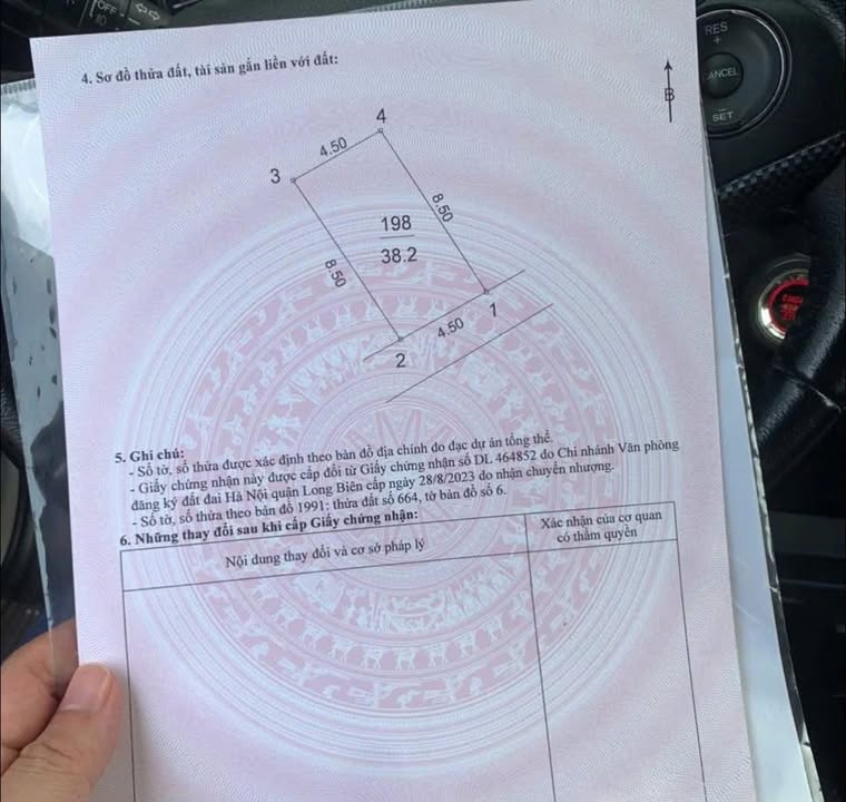 Đất nền Việt Hưng Long Biên 38m² giá 5 tỷ - Tiềm năng gia tăng rõ rệt!