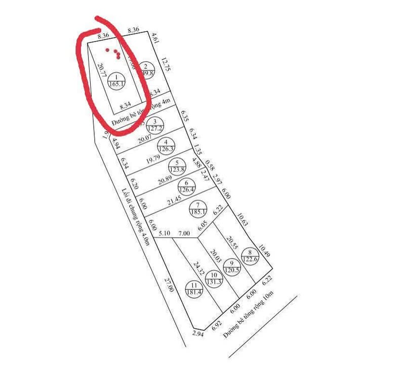 Đất Nam Lĩnh 165m² giá thỏa thuận - Cơ hội đầu tư hấp dẫn!