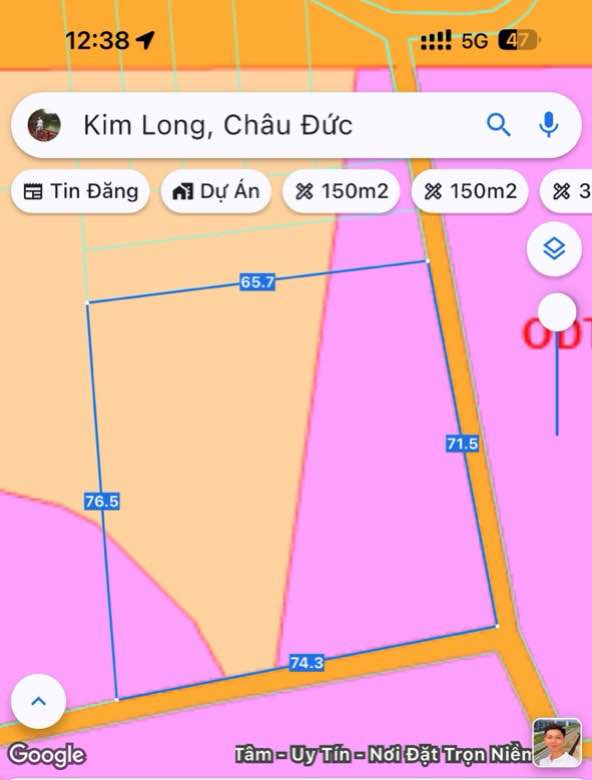 Đất Kim Long - Châu Đức 5100m² giá 4.5 tỷ - Đầu tư sinh lời ngay!