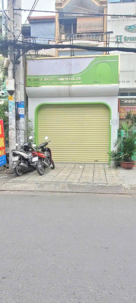 Nhà mặt tiền Cư Xá Bắc Hải, quận 10, 68m² chỉ 10 triệu/tháng - Kinh doanh sầm uất!