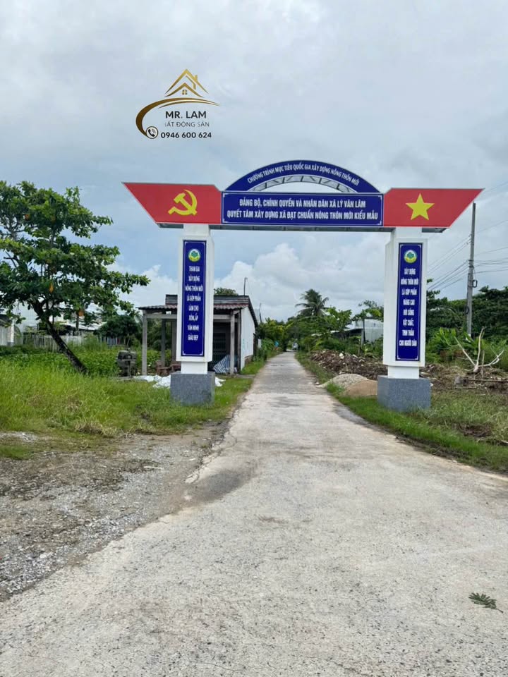 Đất nền thổ cư 155m² tại Khóm Chánh - Giá chỉ 300 triệu - Sổ hồng riêng