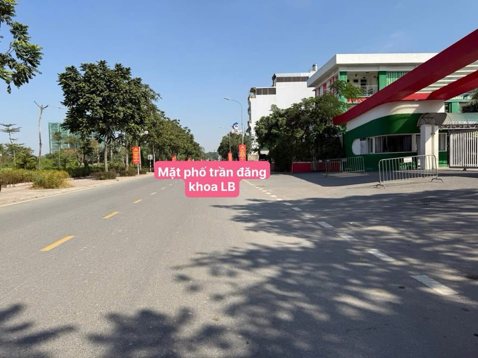 Đất mặt phố Trần Đăng Khoa, Long Biên 118m² giá 47 tỷ - Cơ hội đầu tư tuyệt vời!