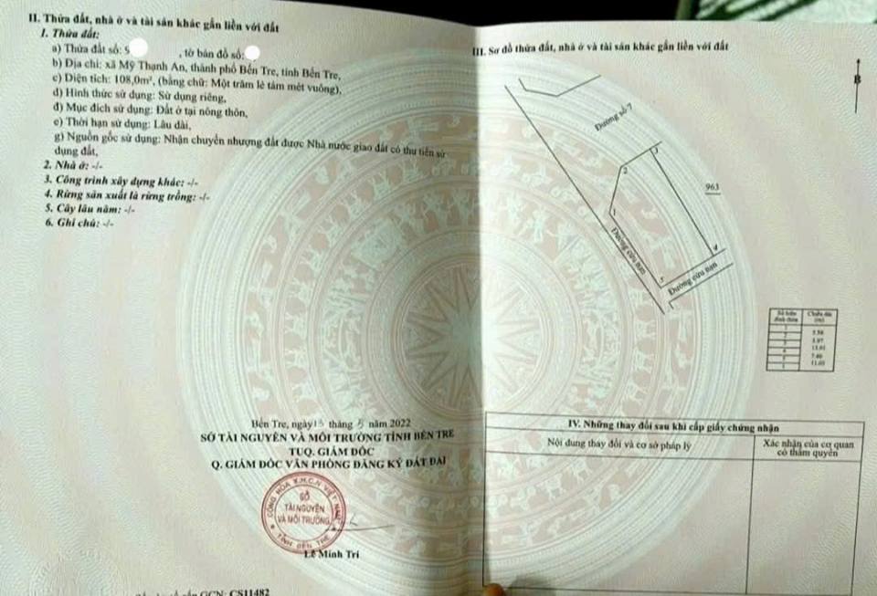 Nhà 1 trệt 1 lầu tại đường số 7, phường Mỹ Thạnh An, Bến Tre - Giá chỉ 2.75 tỷ!