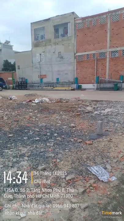 Đất nền liền kề hẻm đs2 Tăng Nhơn Phú A, Thủ Đức 64m² giá 6.6 tỷ - Sổ hồng riêng từng lô!