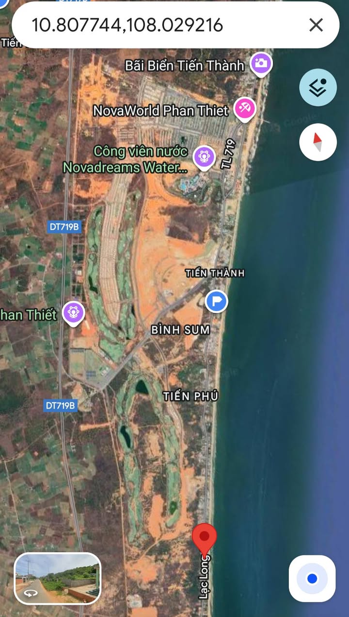 Nhà cấp 4 mặt tiền Lạc Long Quân, TP Phan Thiết 578m² giá 6.9 tỷ - View biển tuyệt đẹp!