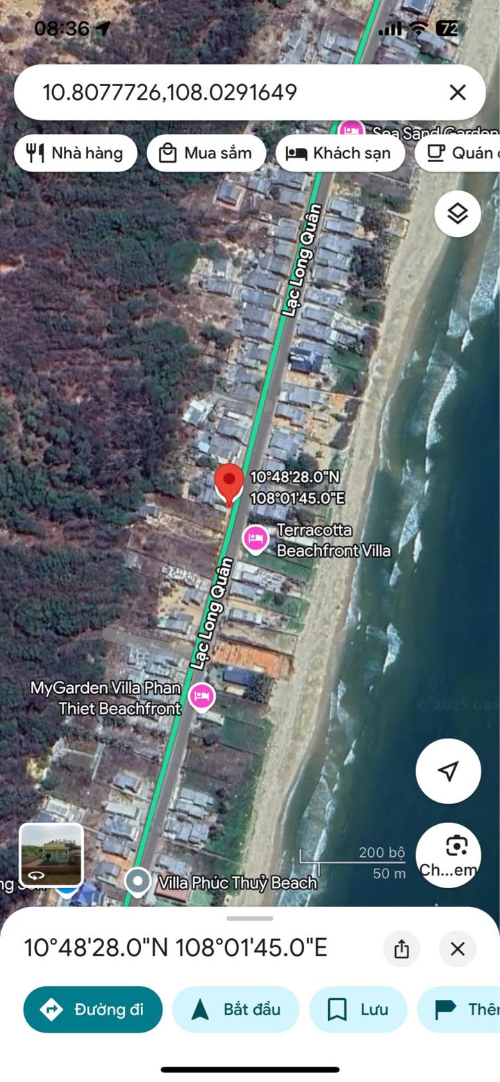 Nhà cấp 4 mặt tiền Lạc Long Quân, Phan Thiết 578m² giá 6.9 tỷ - Sổ hồng đầy đủ!