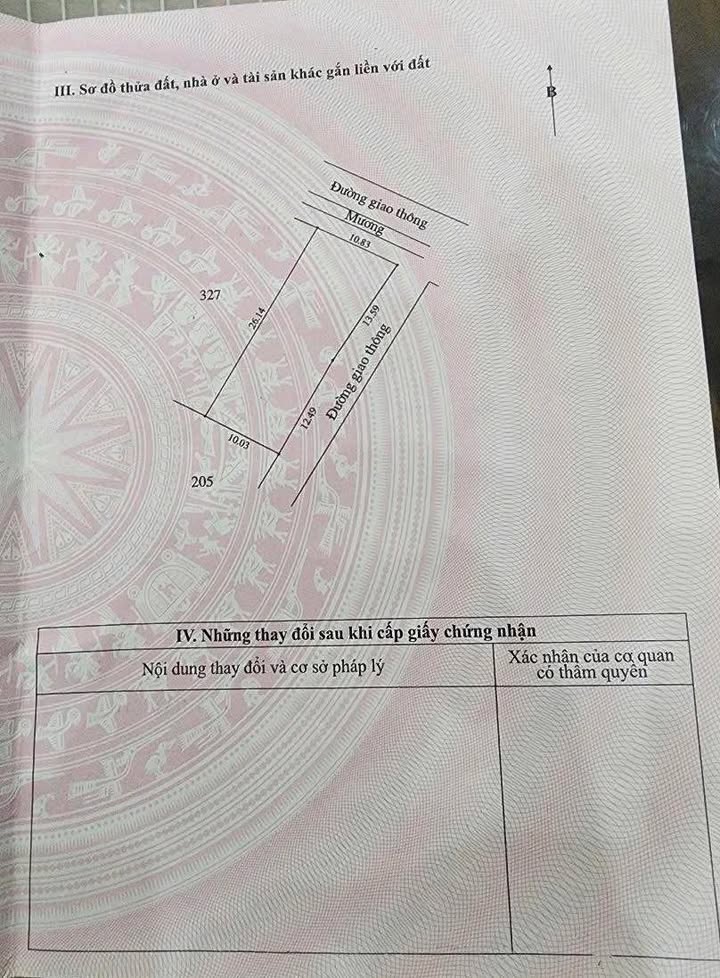 Đất thổ cư Thôn 5, Xuân Lĩnh, Nghi Xuân 264m² - Đường rộng thông tứ phía!