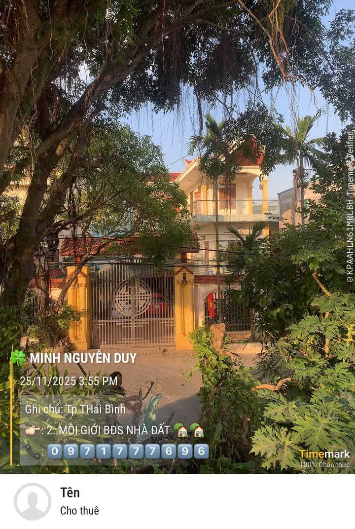 Nhà 3 tầng Hoàng Diệu Thái Bình 165m² giá 4 tỷ - Lô góc đắc địa!