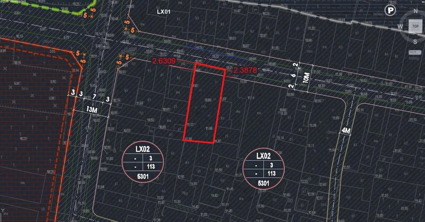 Đất nền Bắc Hồng 305m² giá 1.91 tỷ - Hạ tầng đẹp, view sinh thái