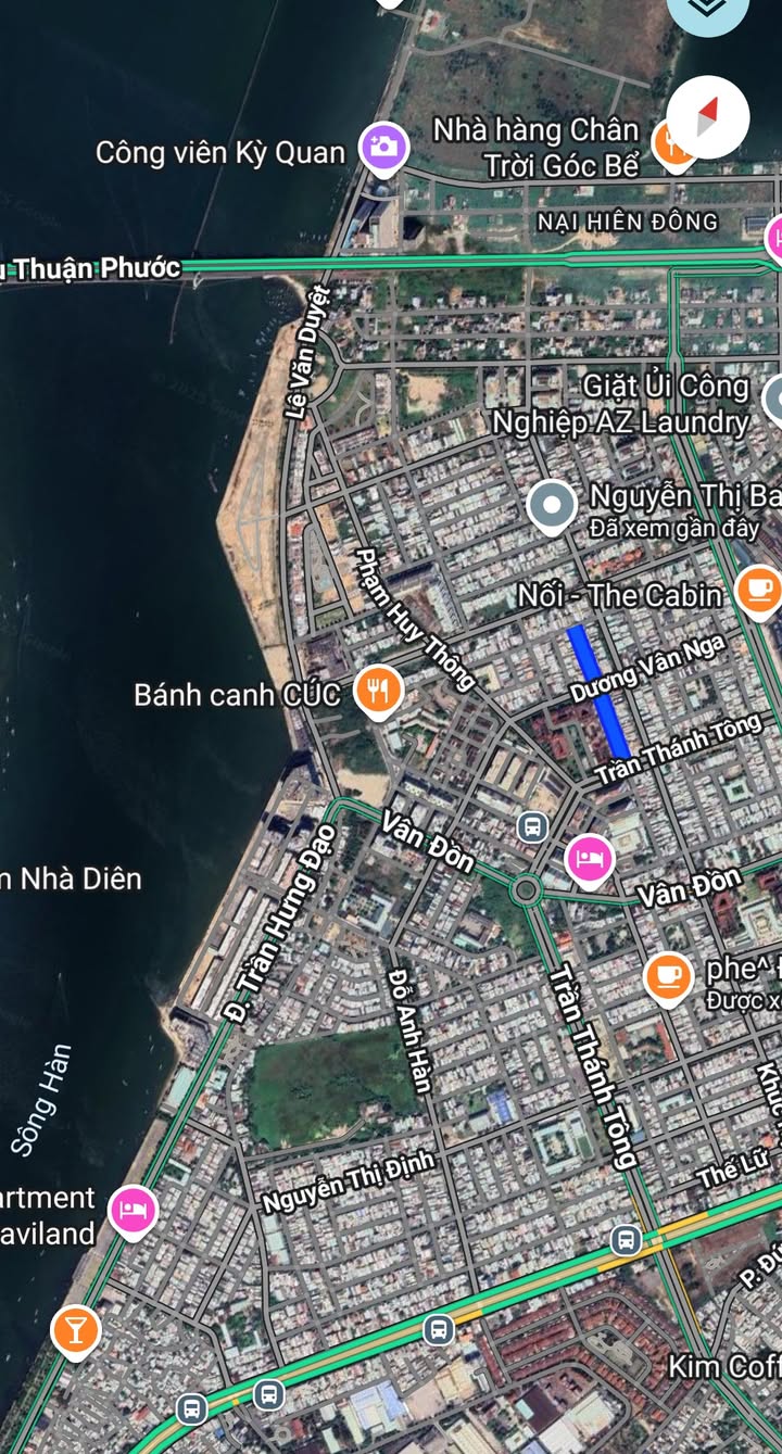 Đất mặt tiền đường Ngô Trí Hòa, Sơn Trà, Đà Nẵng 72m² giá 5.55 tỷ - Cơ hội đầu tư tuyệt vời!