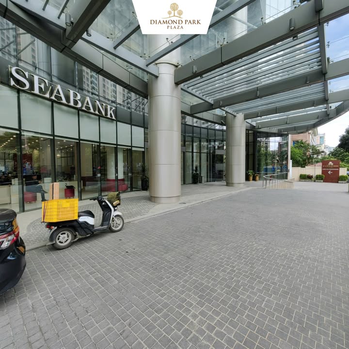 Cho thuê mặt bằng thương mại tầng 1 Diamond Park Plaza 114m² - Cơ hội vàng cho doanh nghiệp!