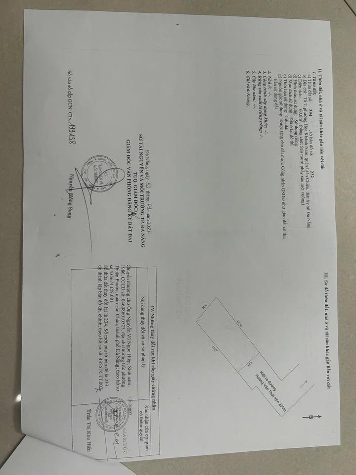 Đất nền K261 đường Hoàng Văn Thái 60m² giá 1.95 tỷ - Hướng Đông Bắc, thương lượng nhẹ!