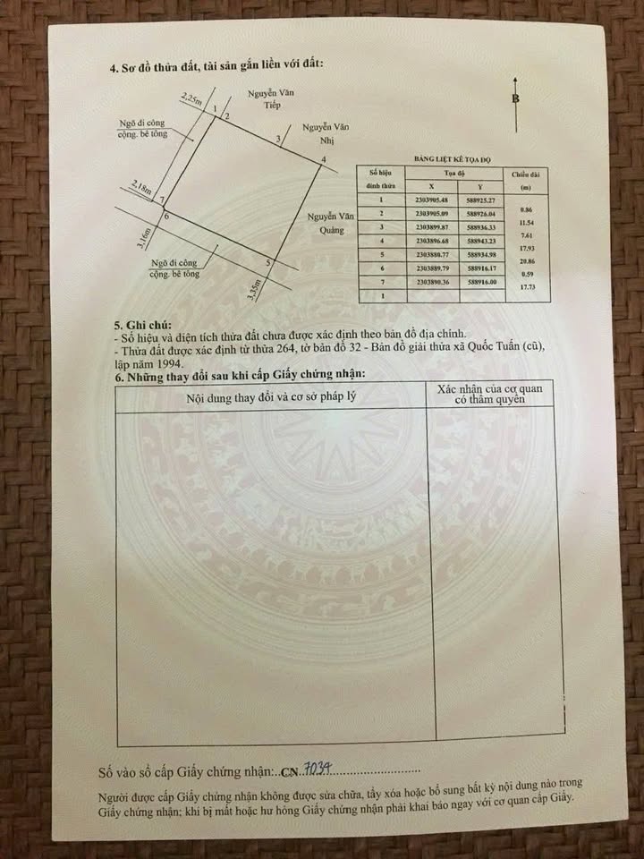 Đất thổ cư Quốc Tuấn An Dương 370m² giá chỉ 4.44 tỷ - Lô góc 2 mặt tiền!