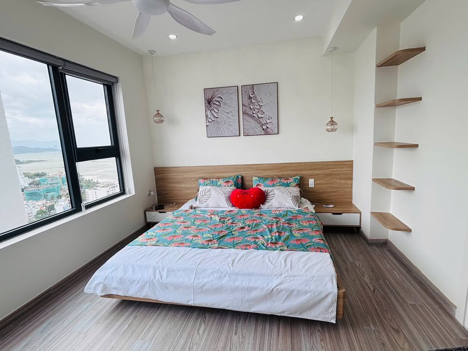 Căn hộ D’Qua Nha Trang 86m² giá 24 triệu - Tầng cao view biển tuyệt đẹp!