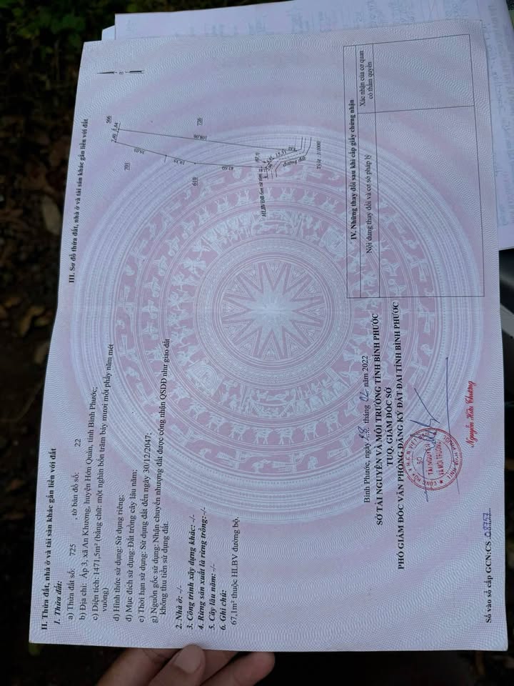 Đất mặt tiền nhựa An Khương 5400m² giá thỏa thuận - Cơ hội đầu tư tuyệt vời!