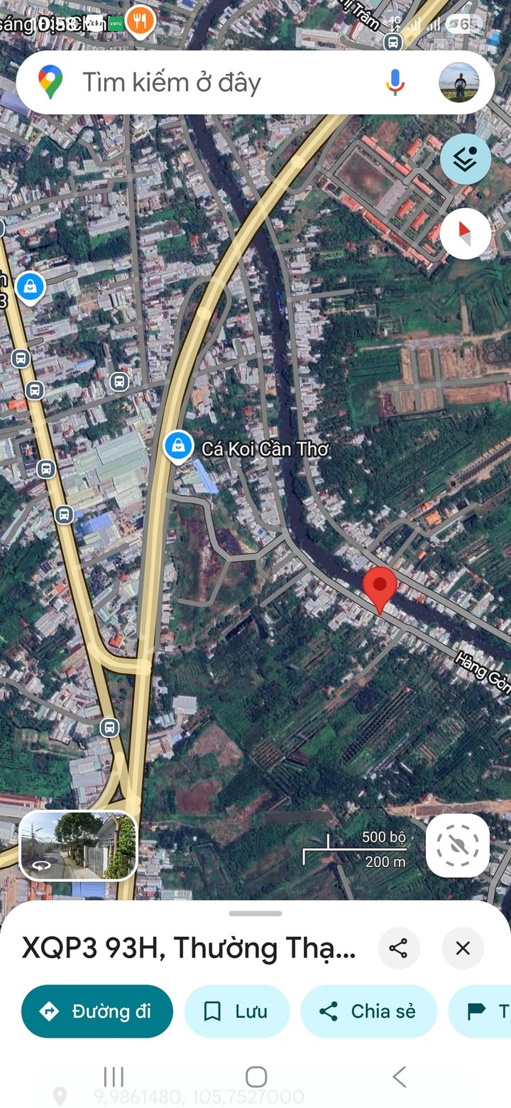 Đất nền mặt tiền đường Hàng Gòn, Cái Răng 856.7m² giá 5.5 tỷ - Pháp lý rõ ràng!