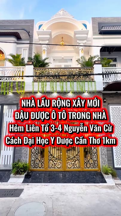 Nhà phố trệt lầu mới xây - Nguyễn Văn Cừ, Cần Thơ - Chỉ 4.28 tỷ