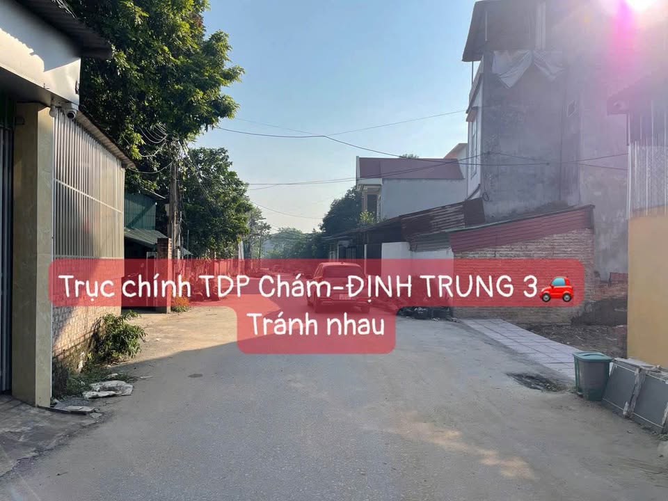 Đất nền Định Trung Vĩnh Yên 143m² giá chỉ 2 tỷ - Kinh doanh tốt, dân cư đông đúc!