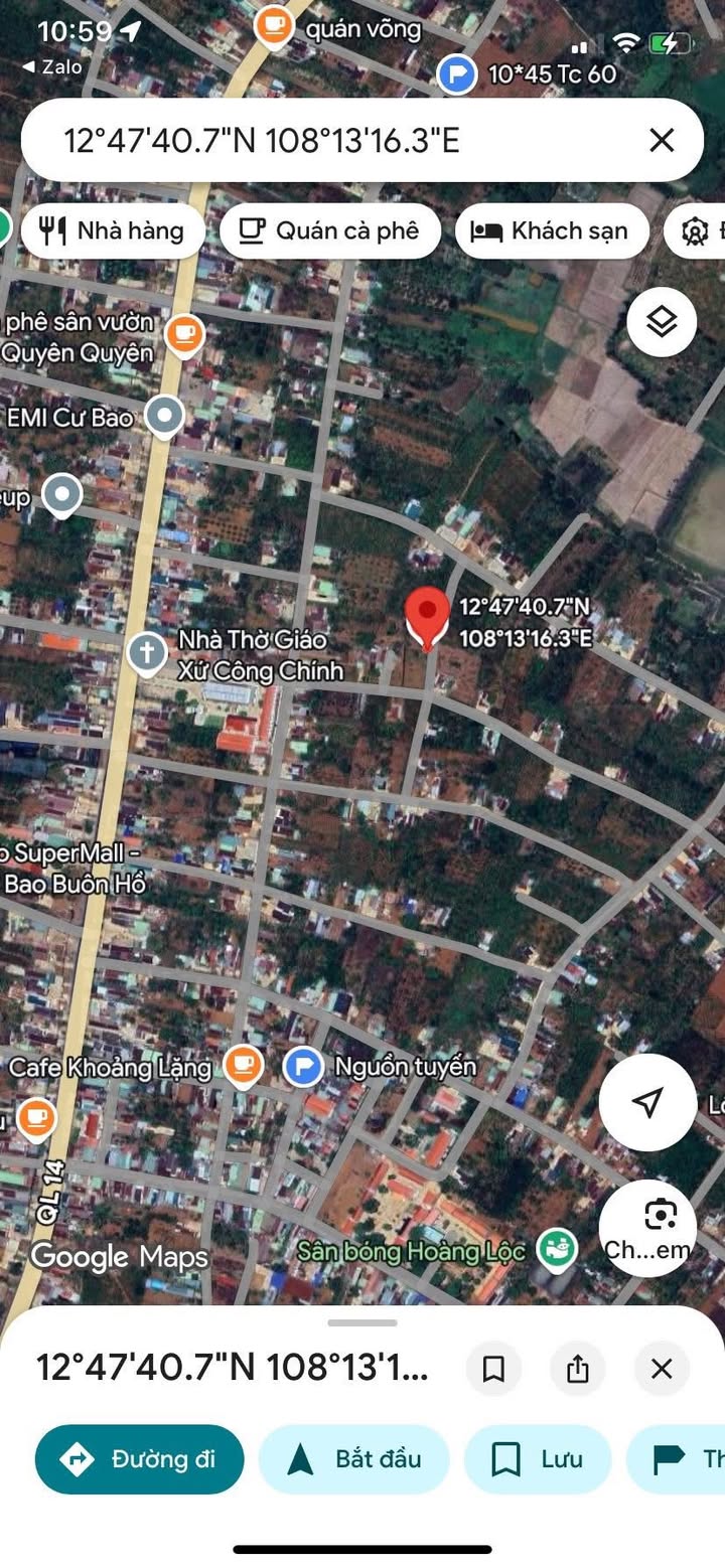 Đất nền Cư Bao 125m² giá 430 triệu - Gần mọi tiện ích sống động!