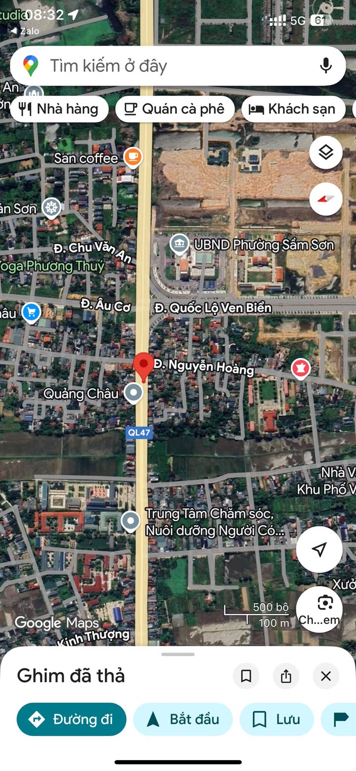 Đất nền mặt tiền Quốc lộ 47, Quảng Châu, Sầm Sơn 126m² chỉ từ 30 triệu/m² - Cơ hội đầu tư sinh lời!